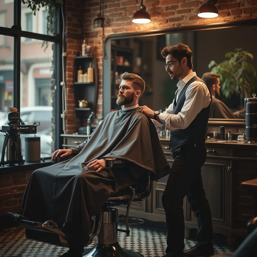 Corte de cabello moderno