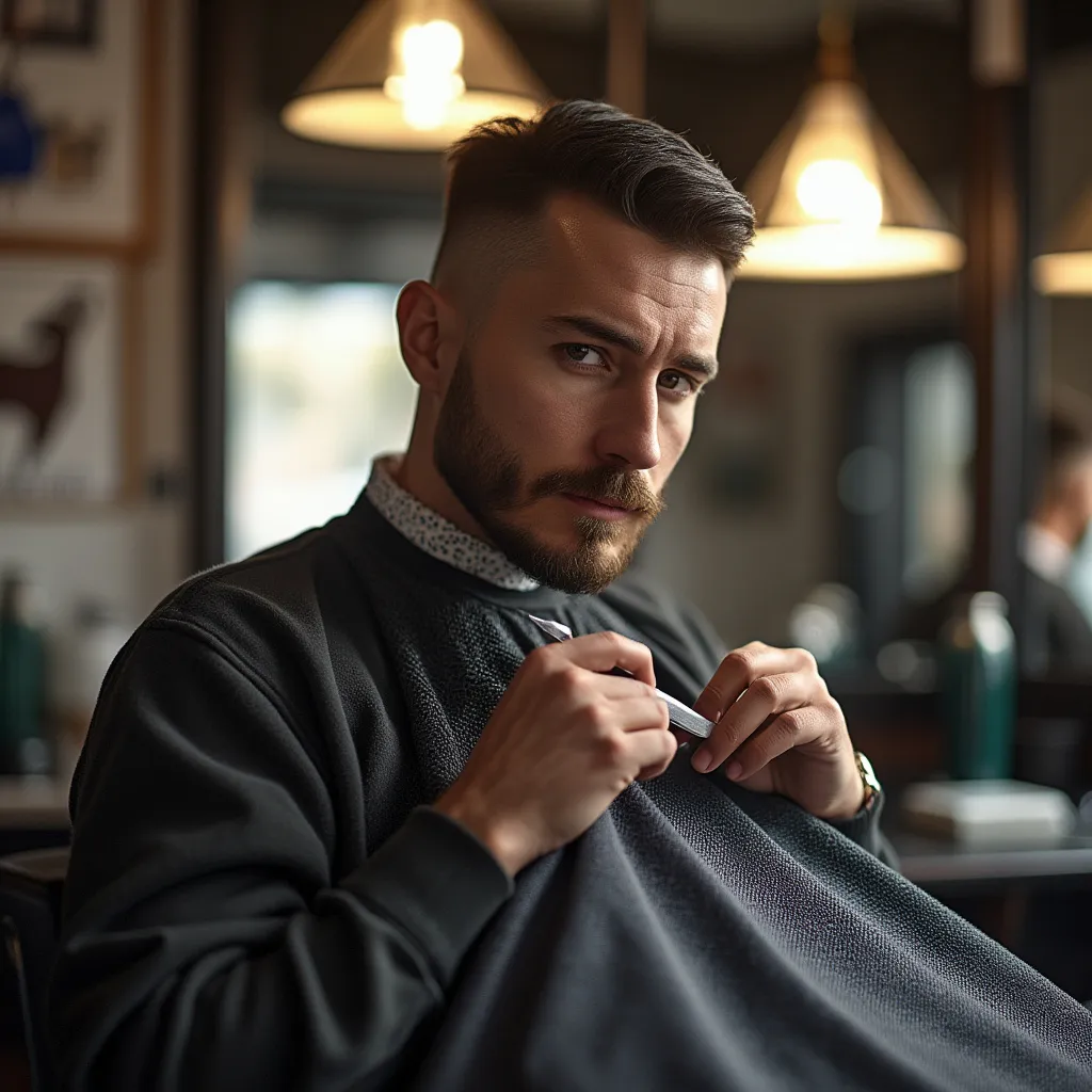 Cliente satisfecho con su nuevo look